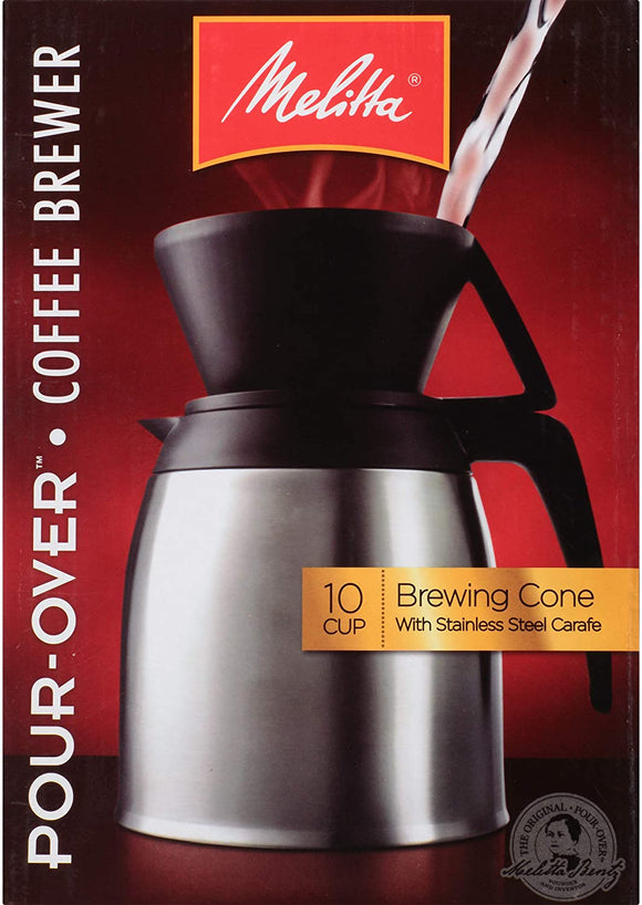 Manual coffee maker - 10 cup thermal